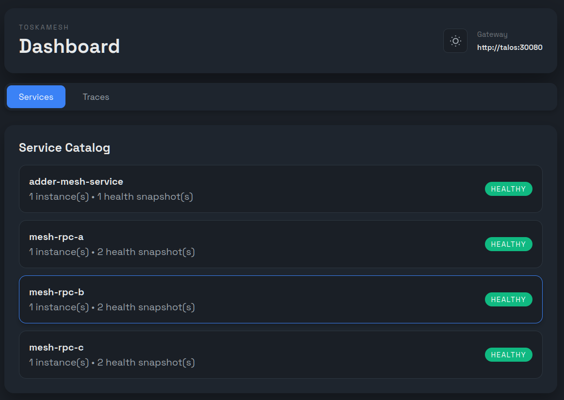 Service catalog thumbnail